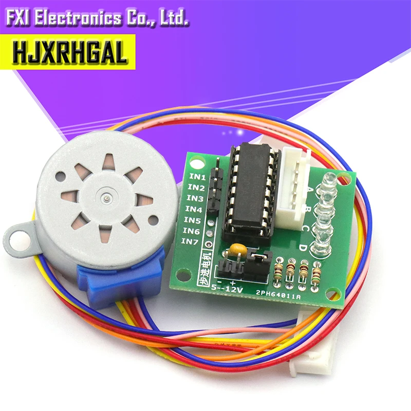 

10PCS 5V 4-Phase Stepper Step Motor + Driver Board ULN2003 with drive Test Module Machinery Board for new