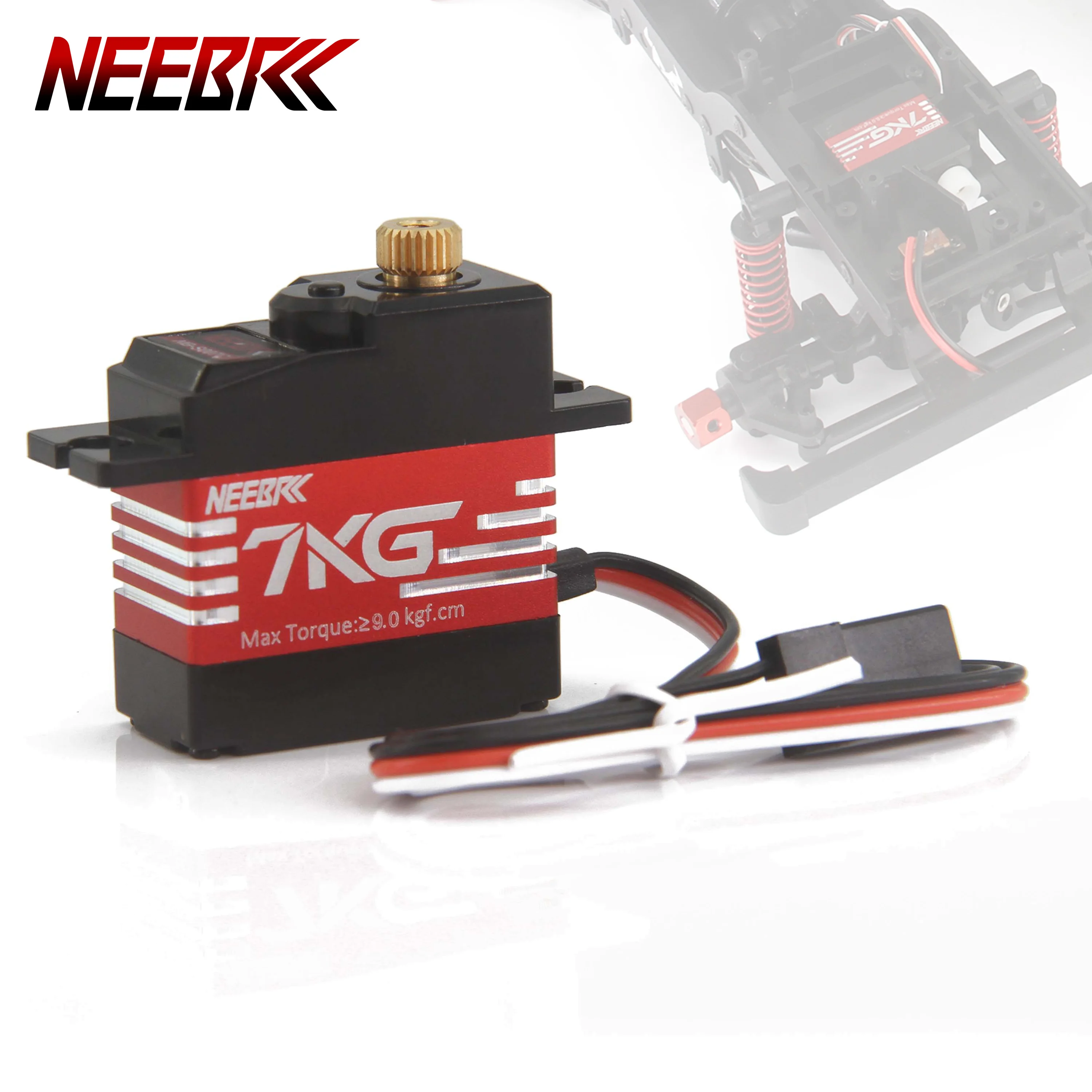 7KG 21G 17G Semi-aluminum Frame Servo Digital Metal Gear for 1/12 1/16 RC Car MN78 MN82 MN99S WLTOYS MJX Hyper Go Boat Plane Toy