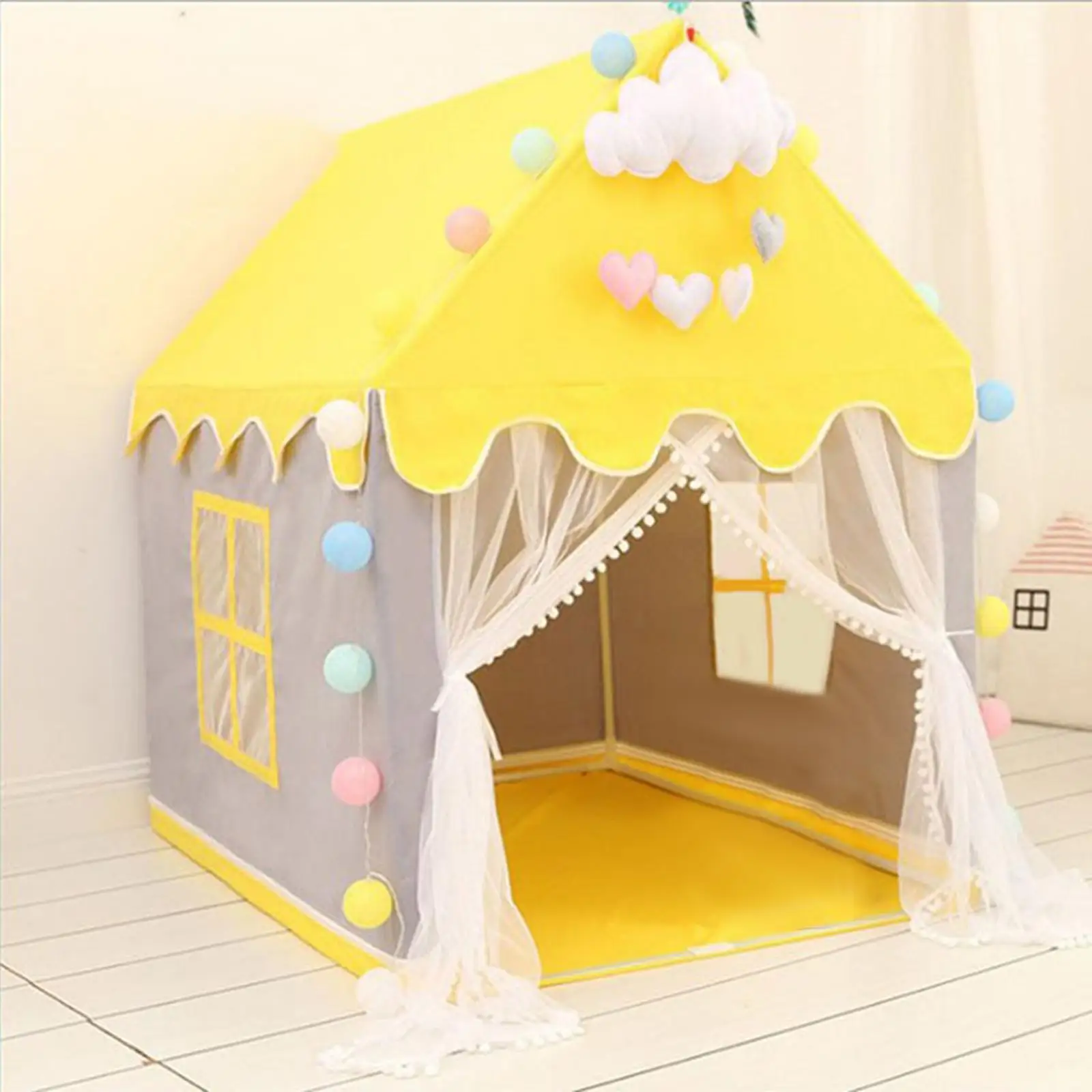 Children Play Tent for Boy Girl Baby Play House Child Room Decor Tent Toys Princess Indian Small House Game House Large Castle