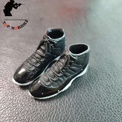 5cm KUMIK 1/6 Scale FS11 Black Boots Shoes Sports Shoes Casual Boots No Feet Fit 12