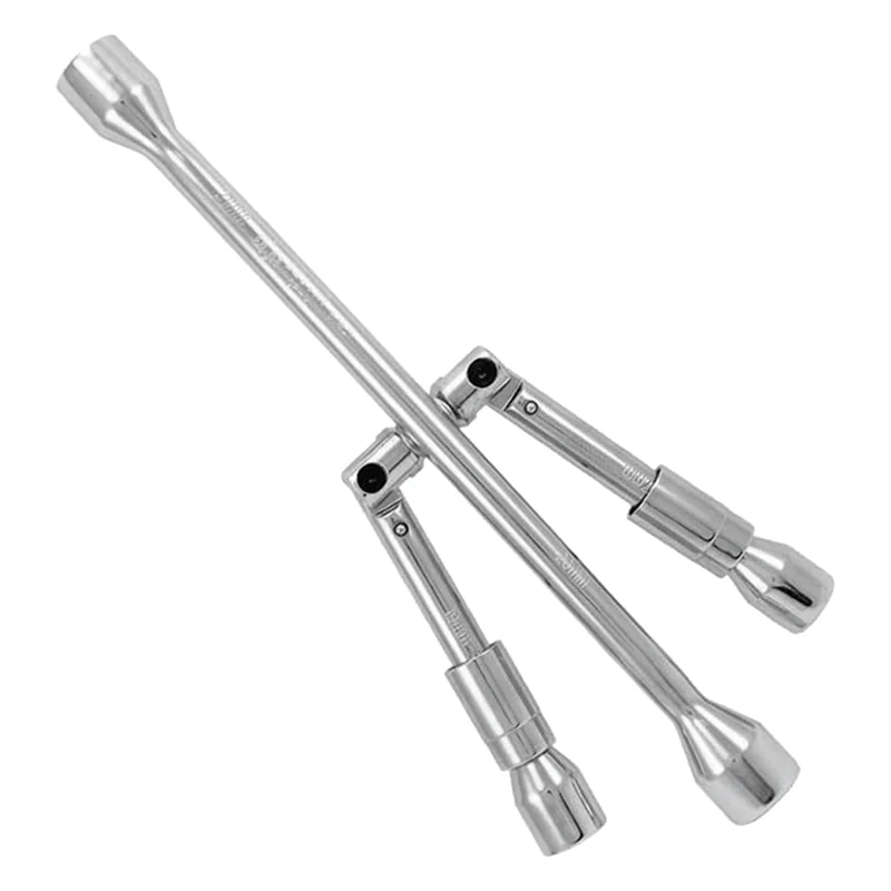 ABPP-clé à pneu de voiture clé pliable croisée clé à douille outil universel de changement de pneu