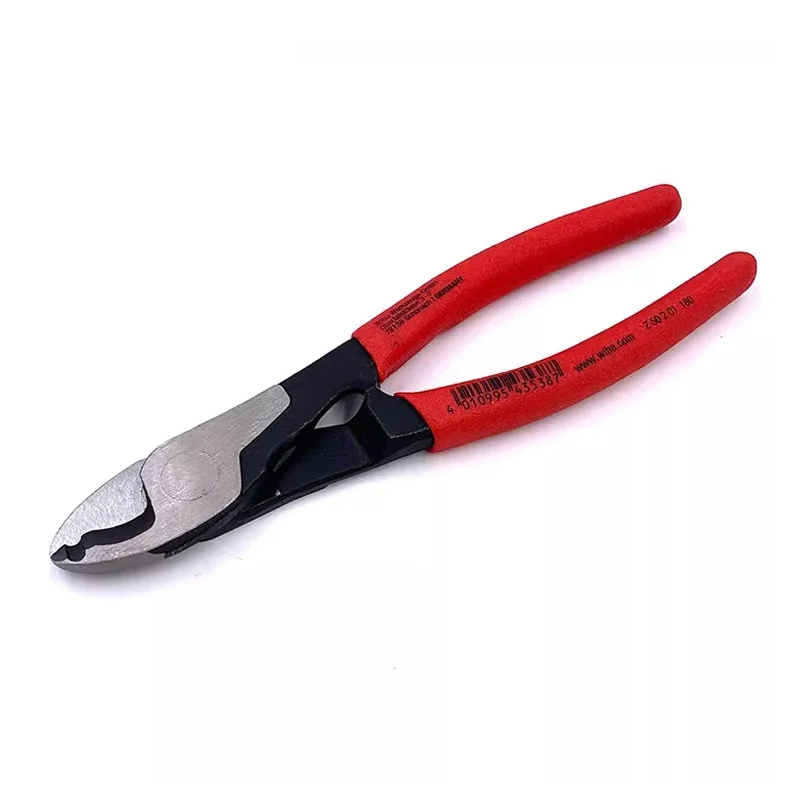 WIHA 43538/43541 Electrical Cable Cutter 180/210mm for Cutting Copper Wire Cable Crimping Cutting Hand Tools For Electricians