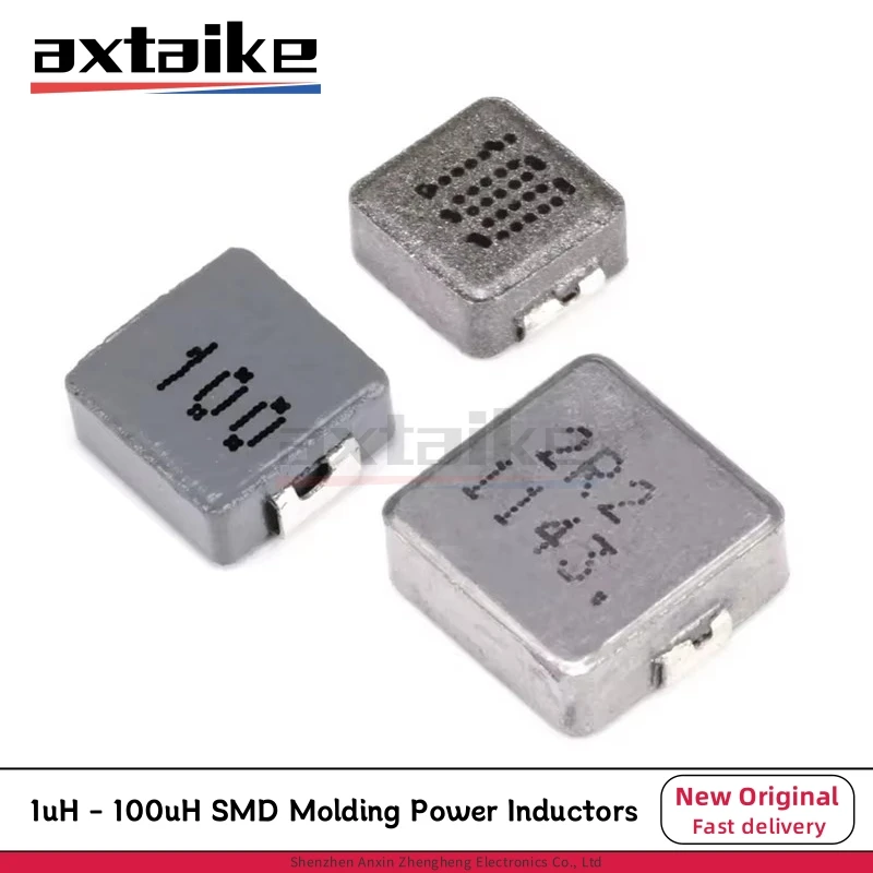 10 STKS 0420 0530 0630 1040 1265 SMD Molding Power Inductors 1uH 2.2uH 3.3uH 4.7uH 6.8uH 10uH 15uH 22uH 33uH 47uH 68uH 100uH 4R7