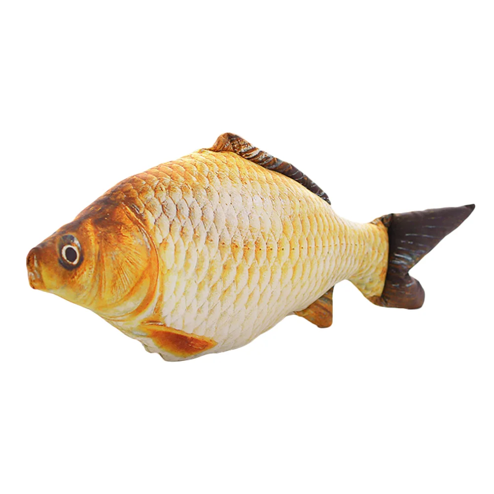 

3 D Decor Stuffed Animal Fish Toy Throw Pillow Carp Decorate Decorative Pillows