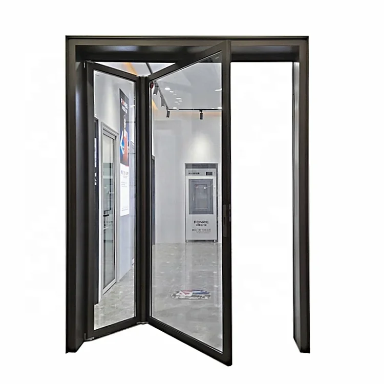 

# Hot Modern Design Narrow Frame Aluminum Bifold Door For Villa
