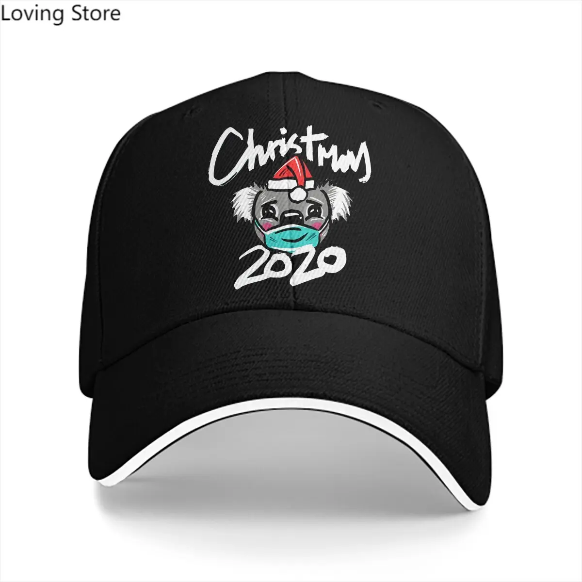 Washed Men's Baseball Cap Christmas 2020 Trucker Snapback Caps Dad Hat Australian Koala