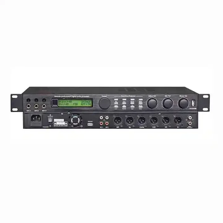 

Лучшая цена на профессиональный аудиопроцессор DSP-3200, аудиоинтерфейс, аудиоэффекты для сцены и вечеринок