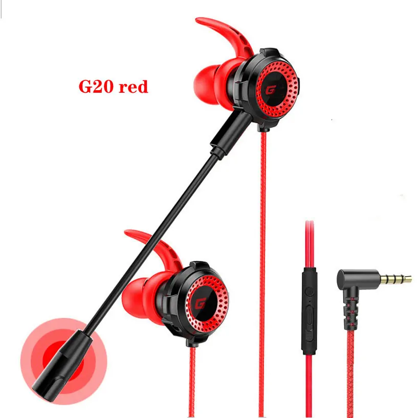 G20 Gaming Earphone For Pubg PS4 CSGO Casque Games Headset 7.1 With Mic Volume Control PC Gamer Earphones