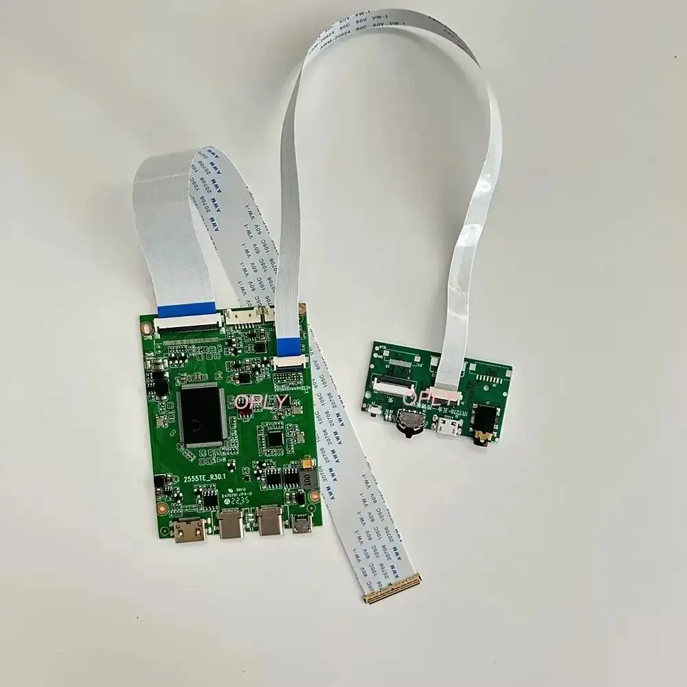 

EDP controllor board kit 2 TYPE C Mini HDMI-compatible for B133QAA01 B133QAN02.0 B133QAN03 13.3" 2560X1440 LED panel screen DIY