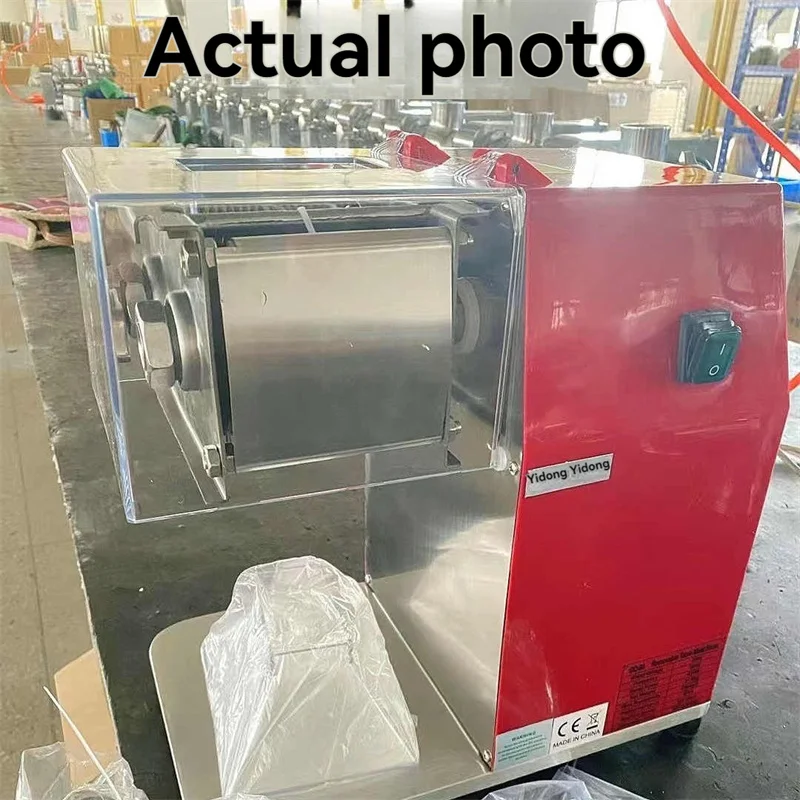 Shredded And Ground Diced Meat Fully Automatic Electric Small Desktop Slicer Electric Meat Slicer Vegetable Slicer