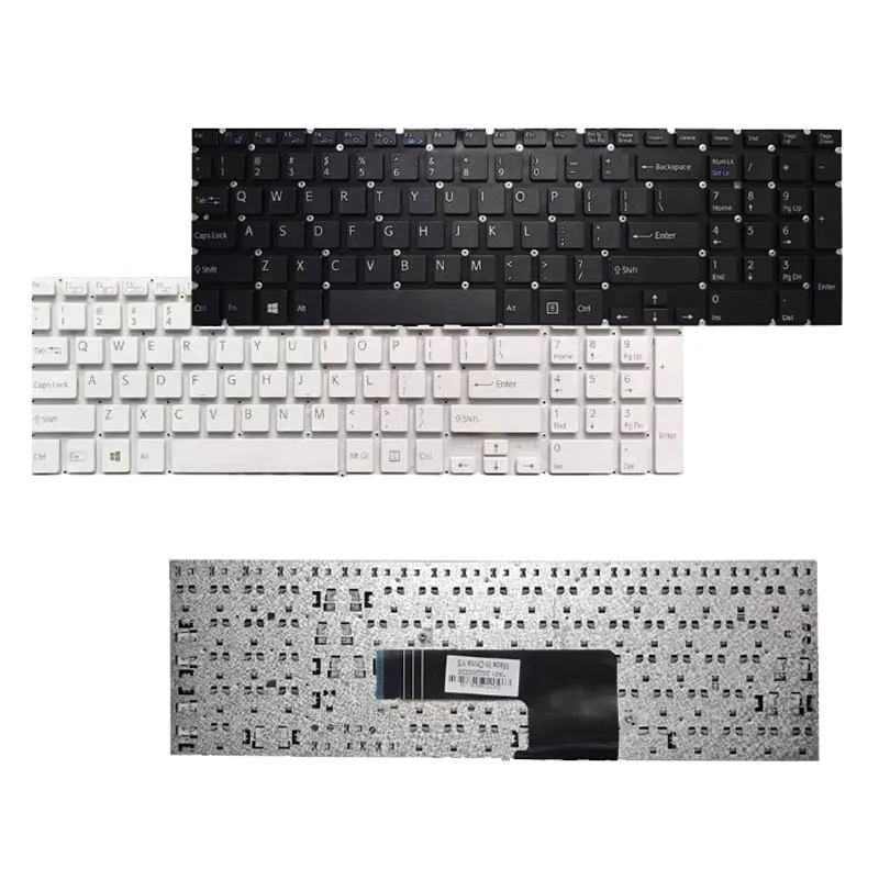 

NEW English laptop Keyboard for SVF15 SVF152 SVF153 SVF154 9Z.NAEBQ.00R SVF15N17CXB AEHK97001103A