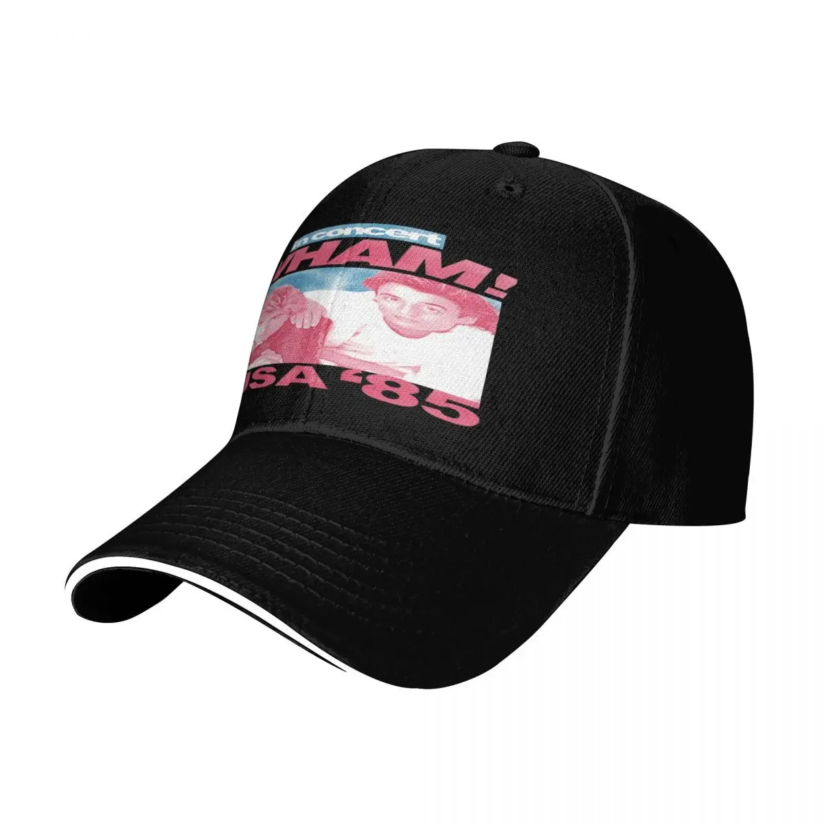 

Wham! USA Tour 1985 Vintage Hat Cap Female Cap Man Summer Man Hat Baseball Cap