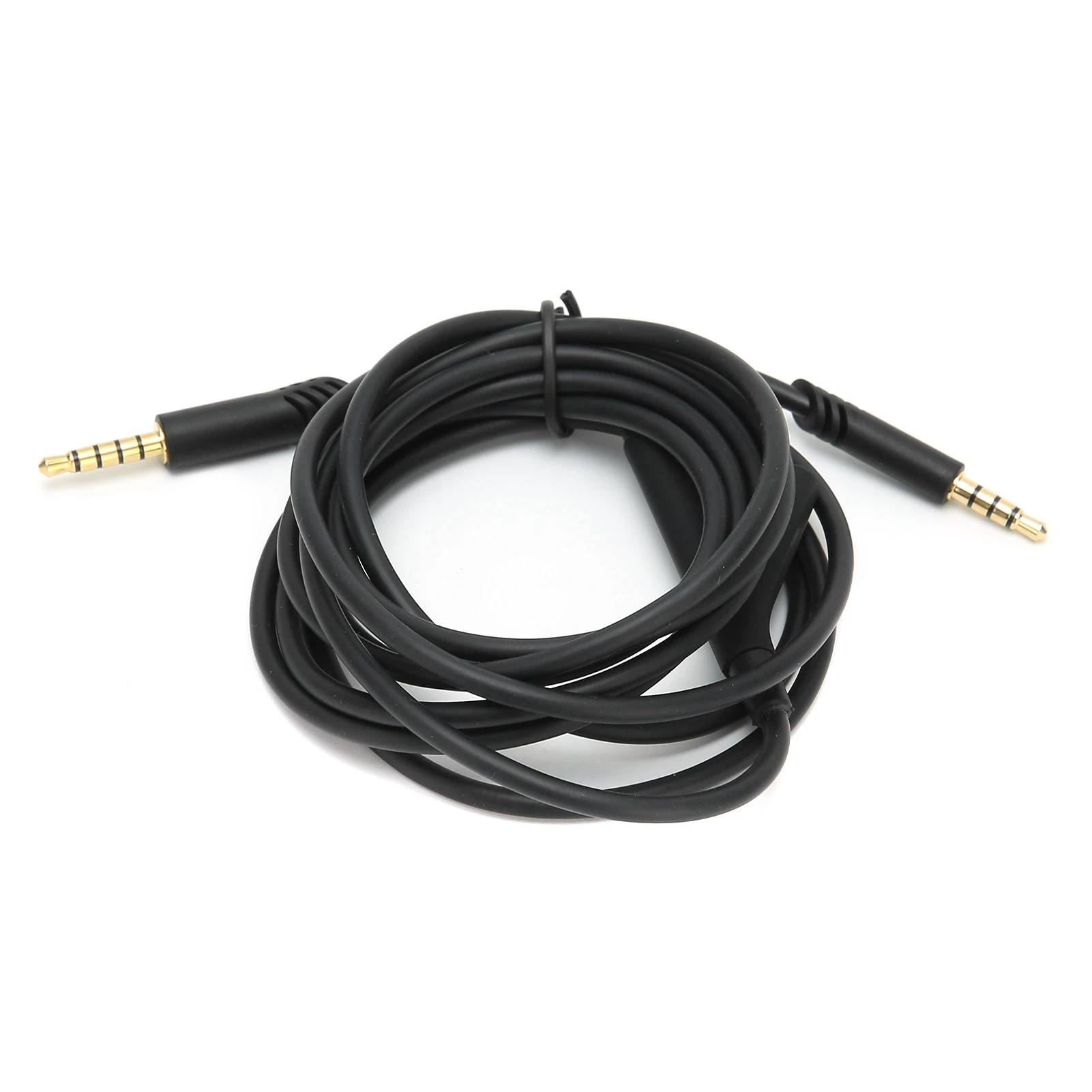 2M Audio Cable 2M Headphone Cable Plug and Play Audio Line Volume Control for Logitech  A10 A30 A40 Headset Extension Cord