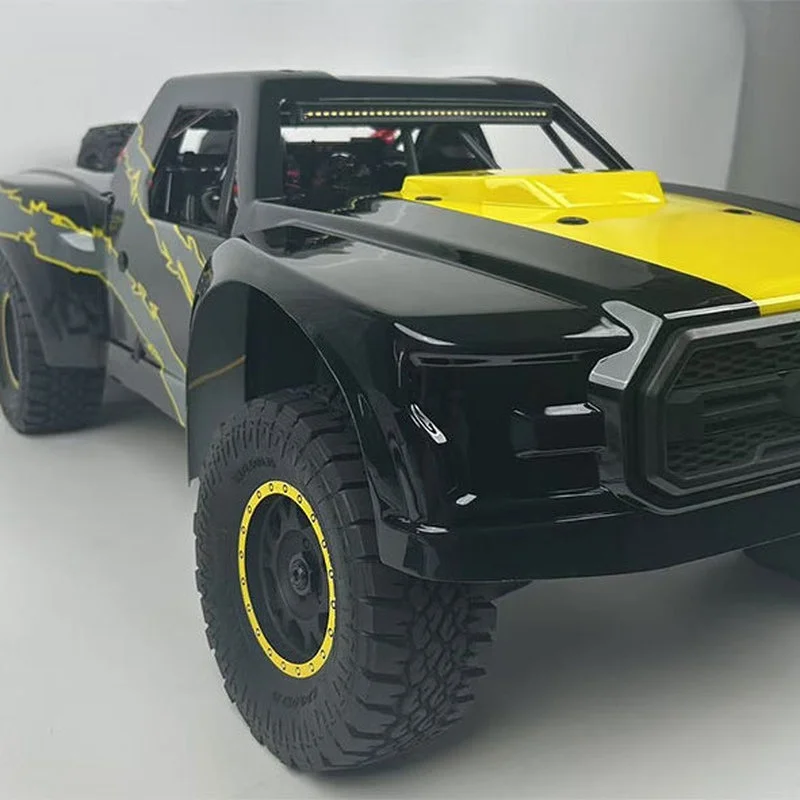 KM Thor's Short Card 1/6 Scale Remote Control Model Car Simulation Ford TRI Rear Straight Bridge Desert Card Frame Kit Good Gift