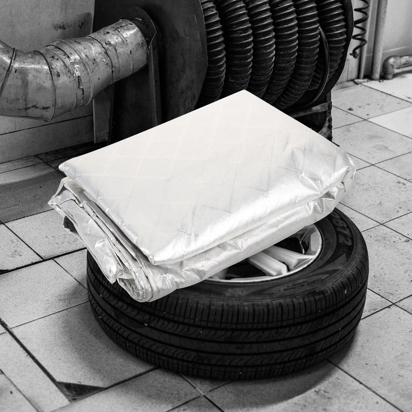 Borsa portaoggetti per pneumatici Panno Oxford Protezione solare Copertura durevole Protezione per pneumatici per auto Copertura per rimorchio per ruote per camper Copriruota per camper