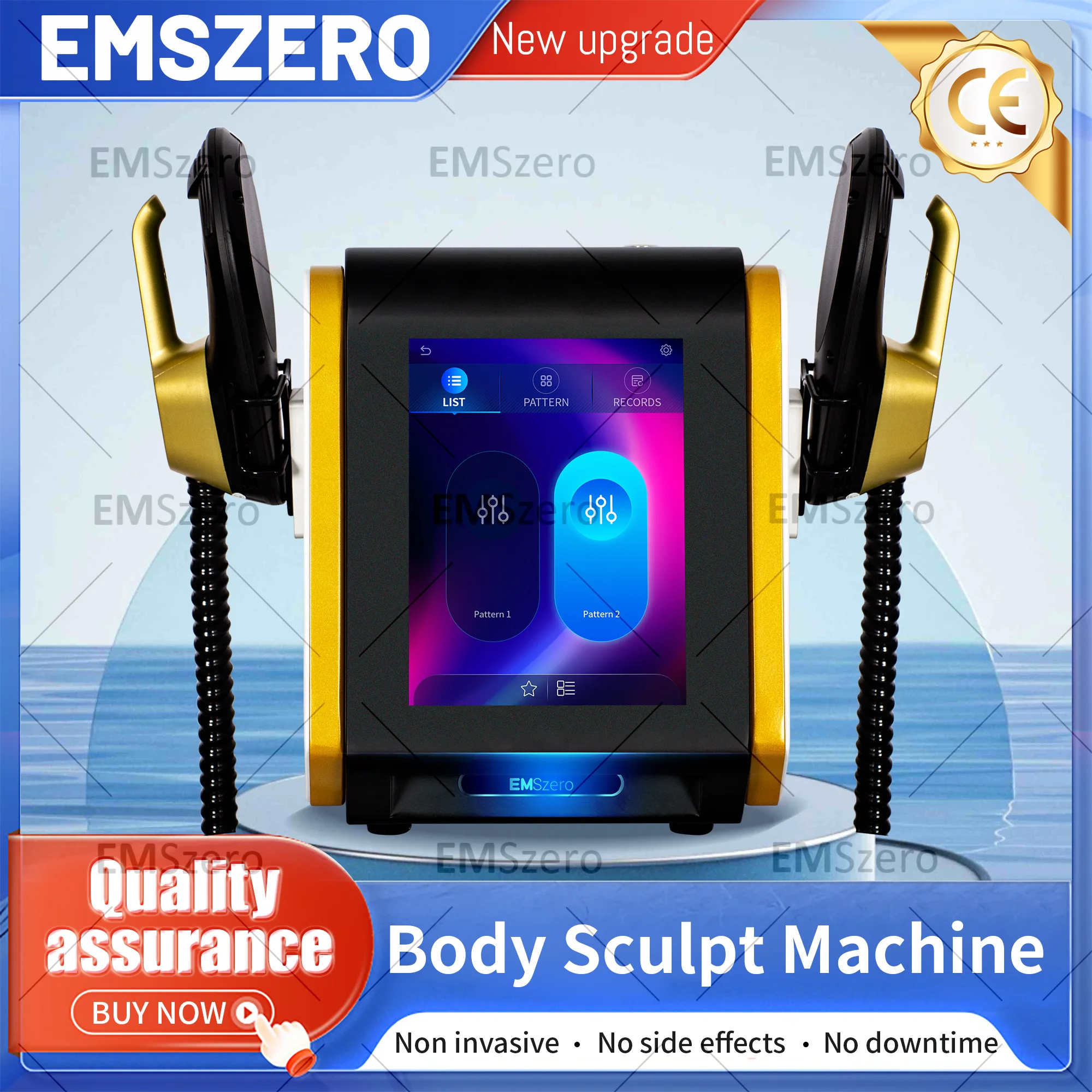 NEO Body Sculpting EMSzero RF EMS Sculpt เครื่อง 15Tesla 6500w Slimming FAT Burning 15 แม่เหล็กไฟฟ้ากระตุ้นกล้ามเนื้อ Therapy