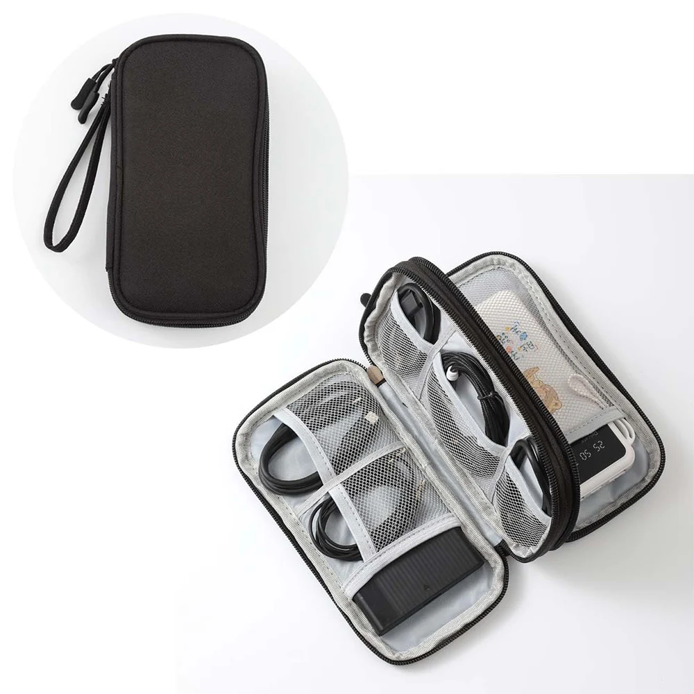 

Motorcycle Storage Bag Portable Digital Product Storage Bag Data Cable Storage Earphones Portable Power Bank Travel Handbag