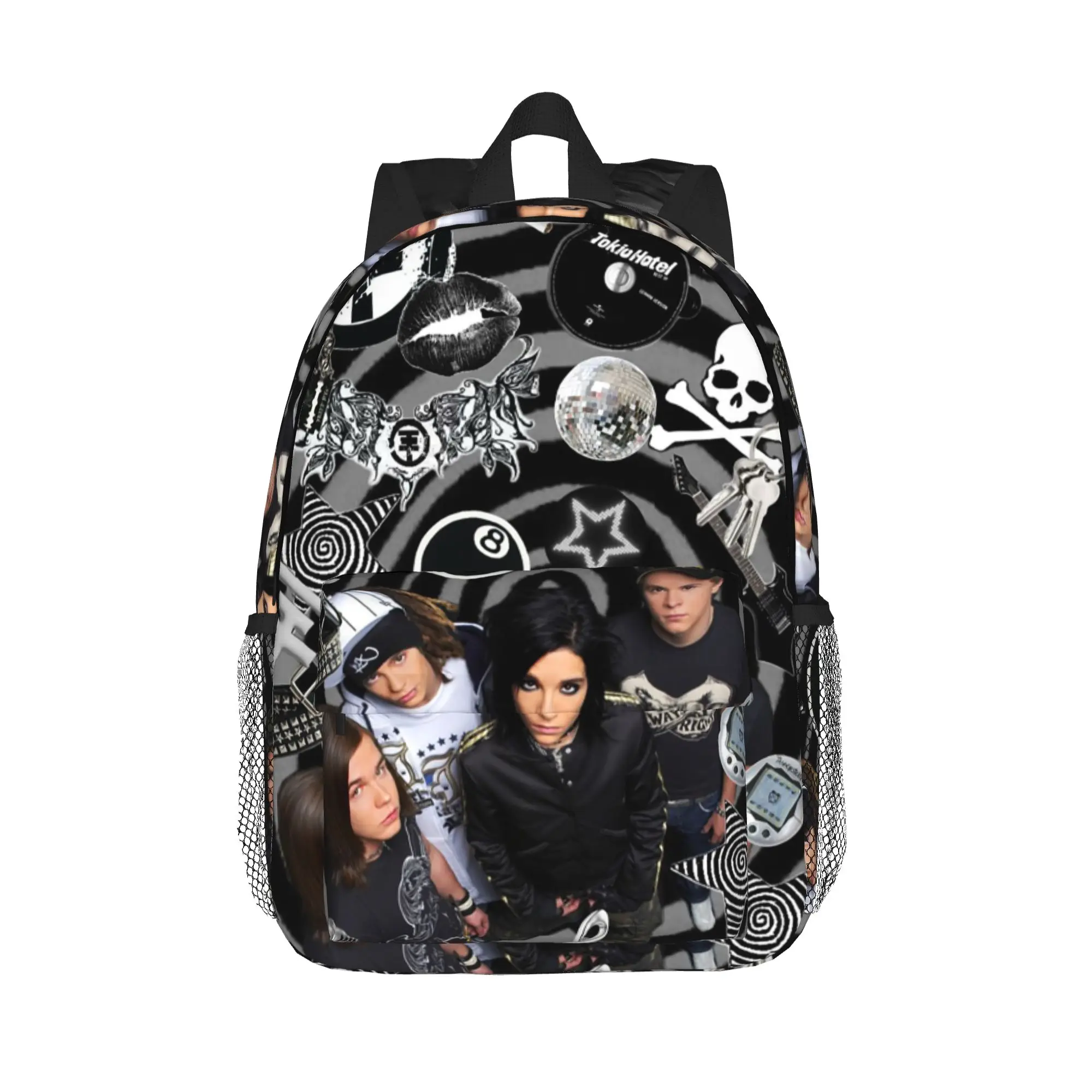 Tokio Hotel Emblem Backpack Hot Sale Daypack Large Capacity Boys Girls BookBag Shoulder Bags for Men Women School Bag