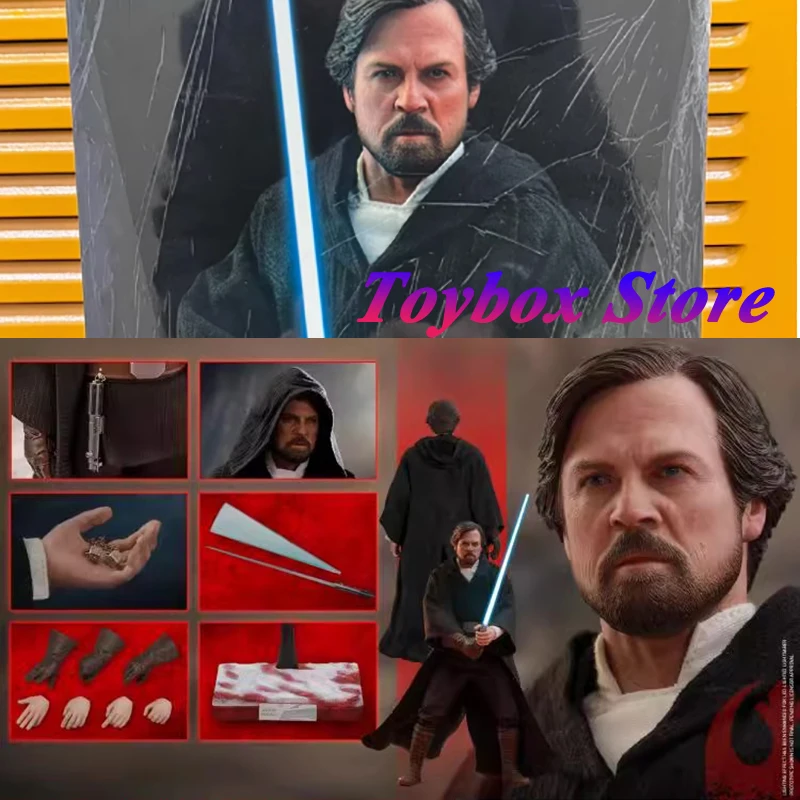 

HOTTOYS HT MMS507 1/6 Skywalker Luke Crait Man Soldier Model Star Wars The Last Jedi Movie Delicate 12" Full Set Action Figure