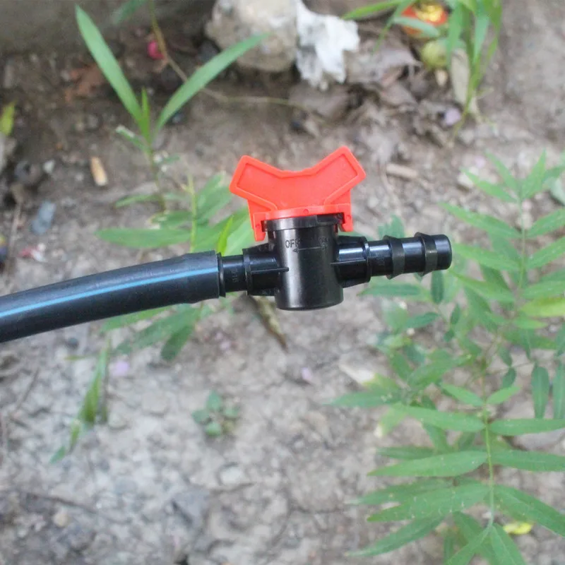 10 Stück 16/20mm Schlauchanschlüsse mit Widerhaken, Mini-Ventil Gartenhahn-Verbinder mit 1/2 3/4 Zoll Gewinde für Tropfbewässerungssysteme – Detail 3