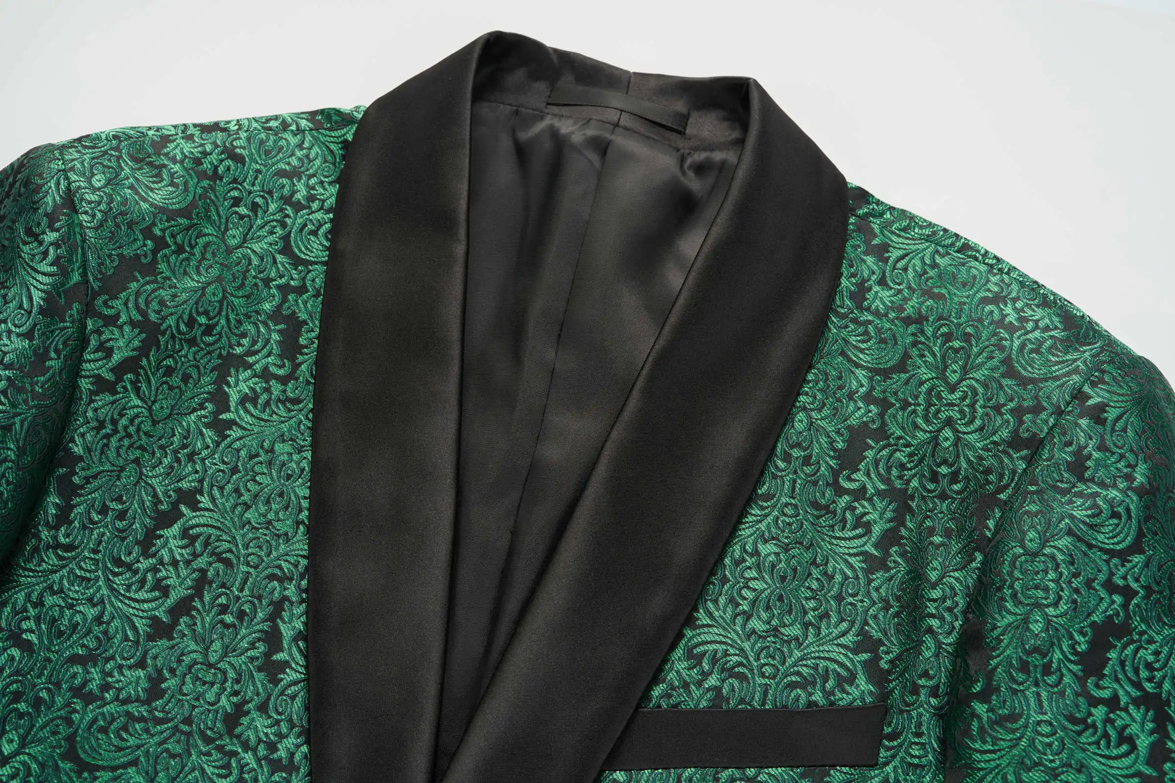 Żakardowy męski garnitur, marynarka z szalowym kołnierzem, smokingi jednorzędowe, strój dla pana młodego, biznesowy garnitur na przyjęcie, tylko marynarka, możliwość personalizacji.