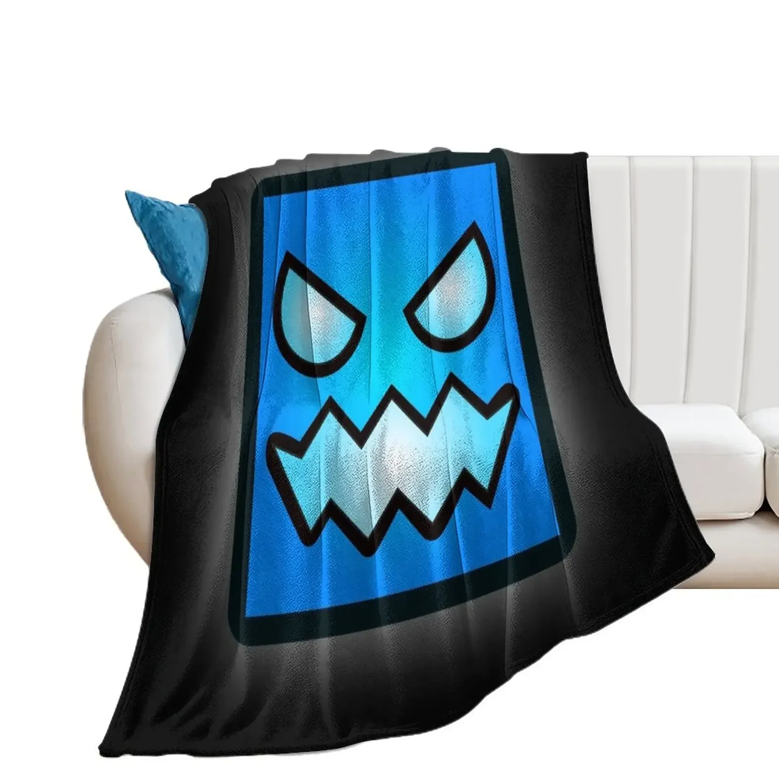 

Geometry dash Throw Blanket Extra Large Throw Sofa Quilt christmas gifts Blankets