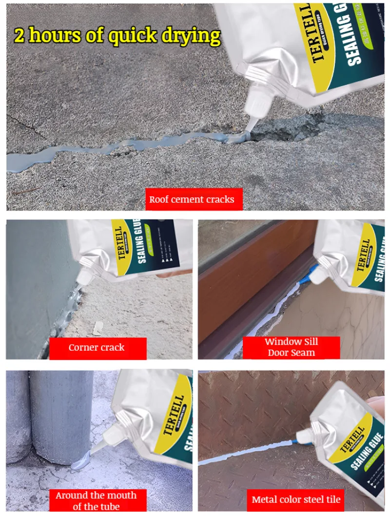 

Multifunctional quickdrying roof sealant