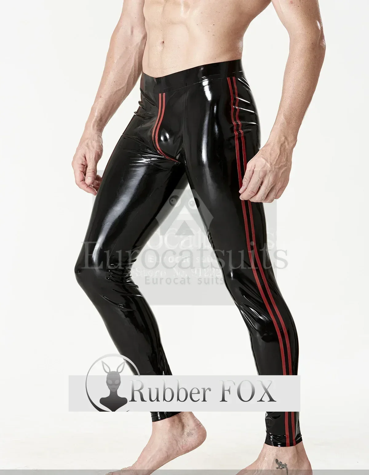

sexy catsuits latex leggings latex zentai sexy full mask bodysuit for men shorts fetish men handmade customized