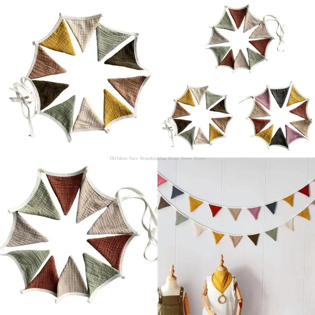 

Бантер Баннер Флаг Баннер Многоцветный треугольник флаги вырванца савна