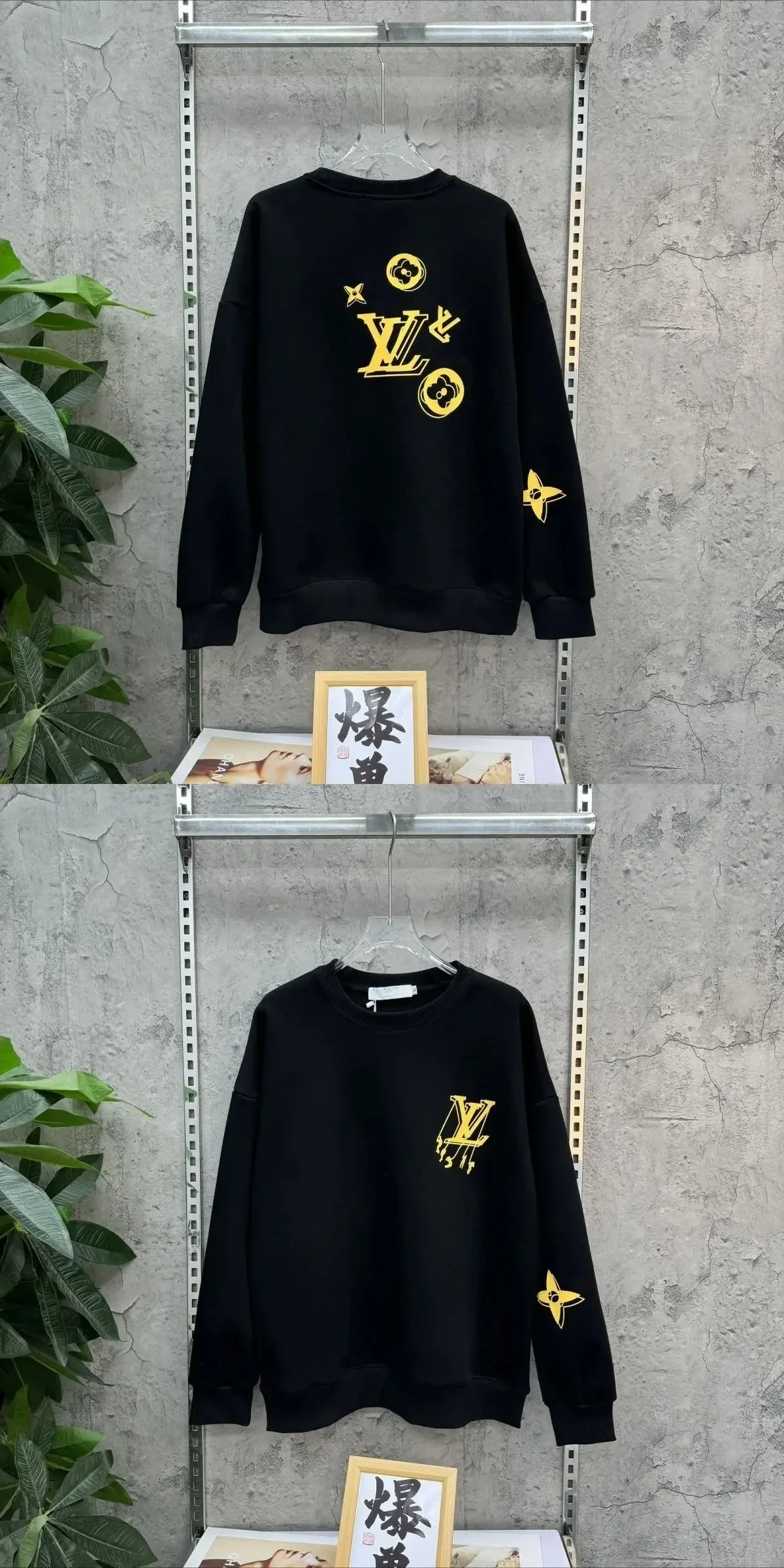 Rendy Фирменный Новый осенний флисовый свитер с круглым вырезом и принтом десантника для пар, свободный женский повседневный свитер с длинными рукавами