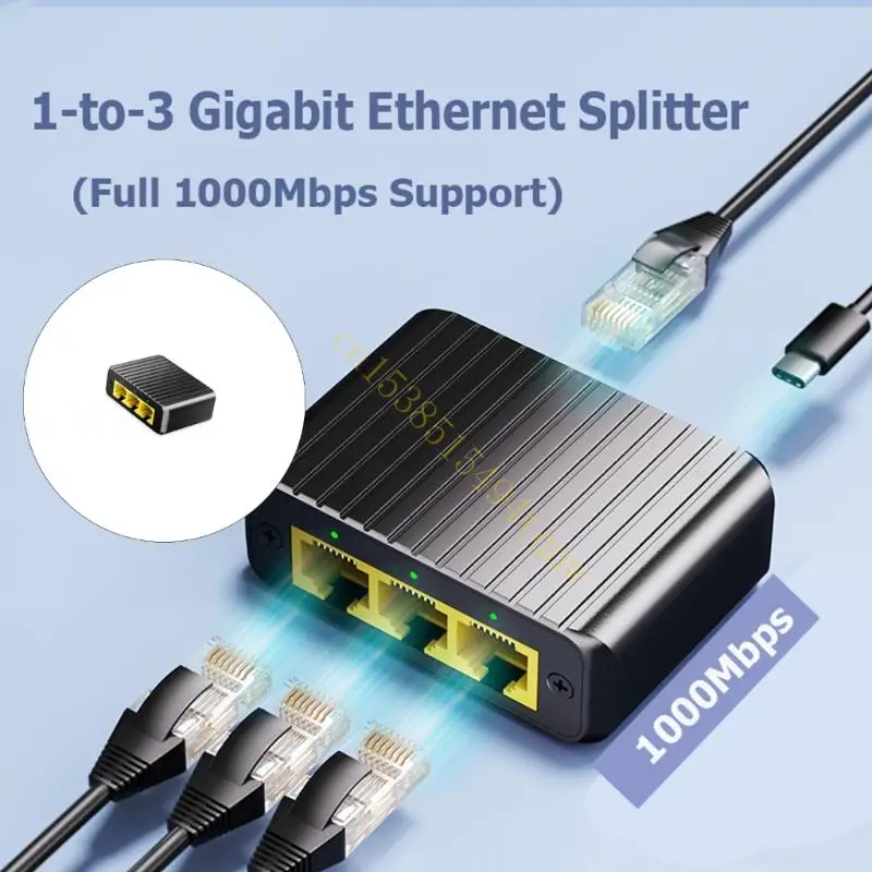 

4 Entry Ethernet Extension 1000Mbps High Speed Data Transfer For Offices 45BD
