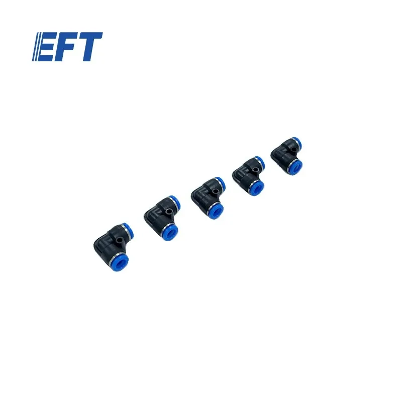 

EFT Pneumatic connector L-type/φ8-φ8/5pcs for EFT G18 drone agricultural high efficiency spraying