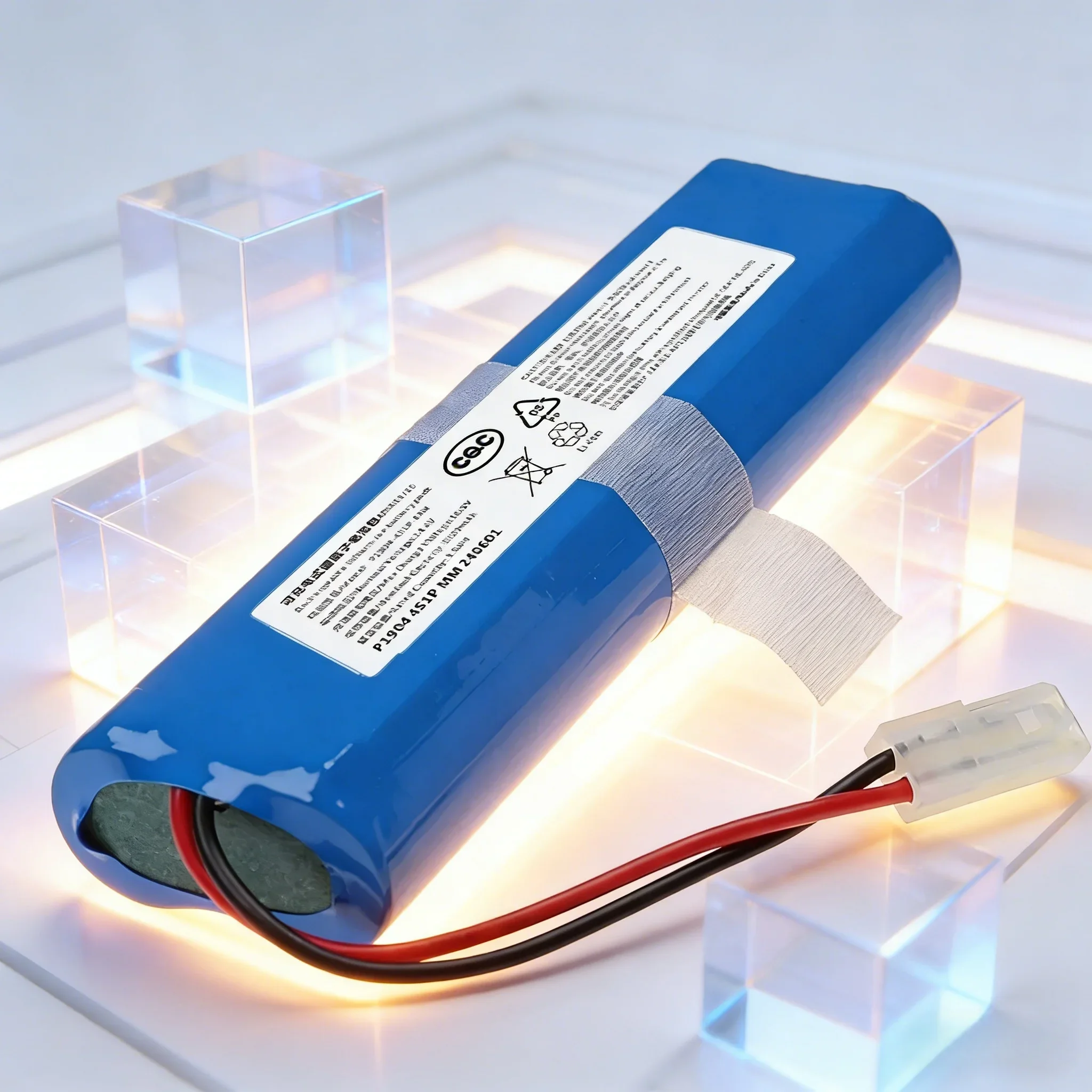 

️14.4V 3500mAh 100% New Original Battery Pack Used for The Qihoo 360 S6 Robot Vacuum Cleaner of Components.