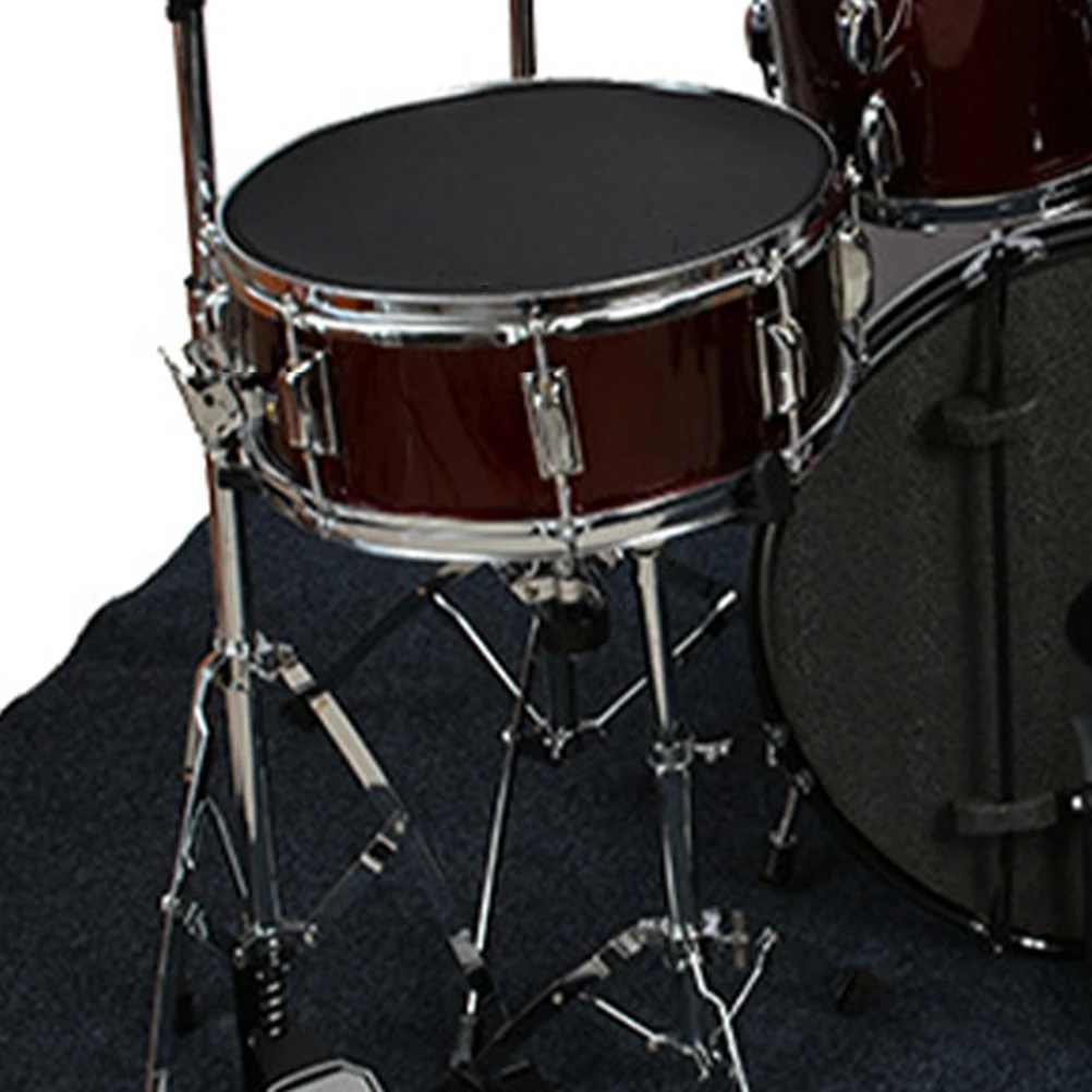 

10 Inch Pad for Bass Tom Cymbal Practice Drum Drum Mat Muffler Sound Silence Rubber Mat Dampener Accessories Gift