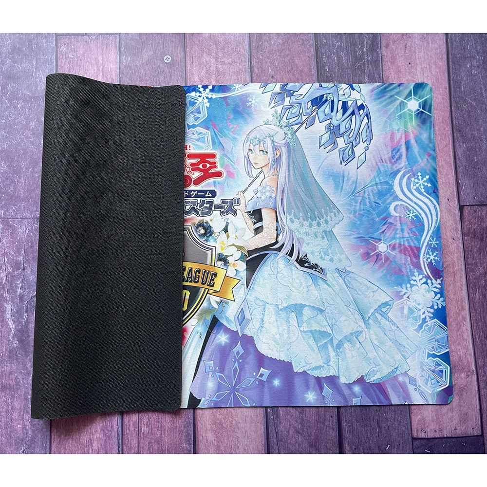 Yu-Gi-Oh Kanzashi & Teardrop the Rikka Queen Card Pad Playmat YGO Mat TCG YuGiOh Mat-308