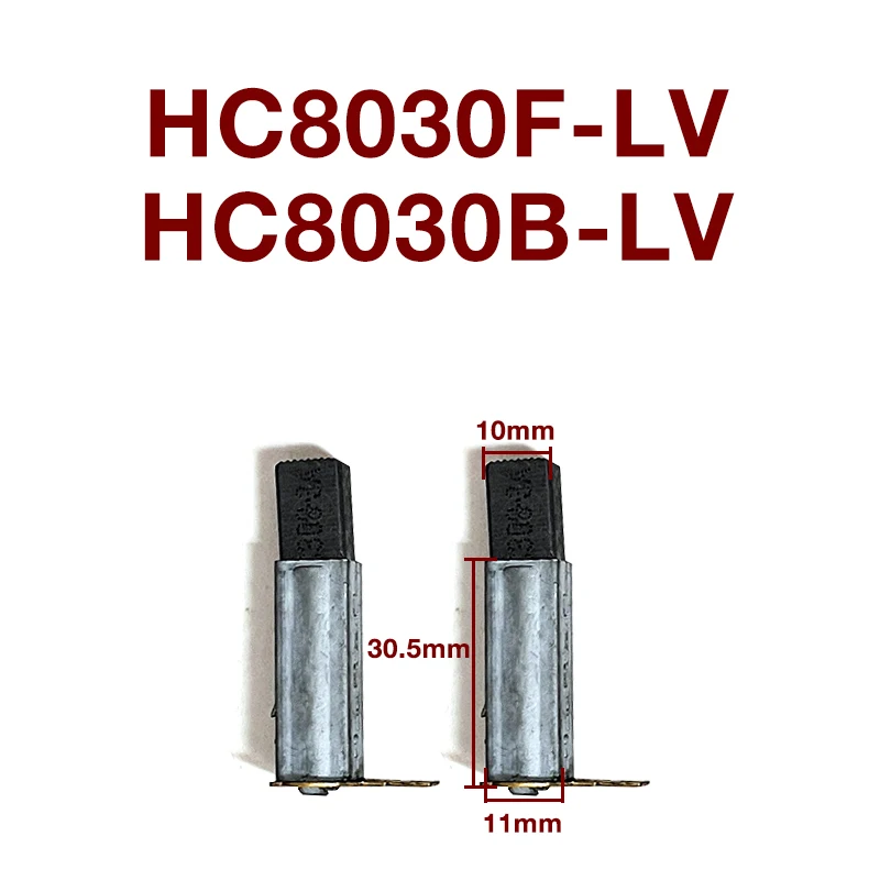 Car Wash Carbon Brushes Replacement Accessories for Yili HC8030 HC8030F-LV HC8030B-LV Motor Carbon Brushes