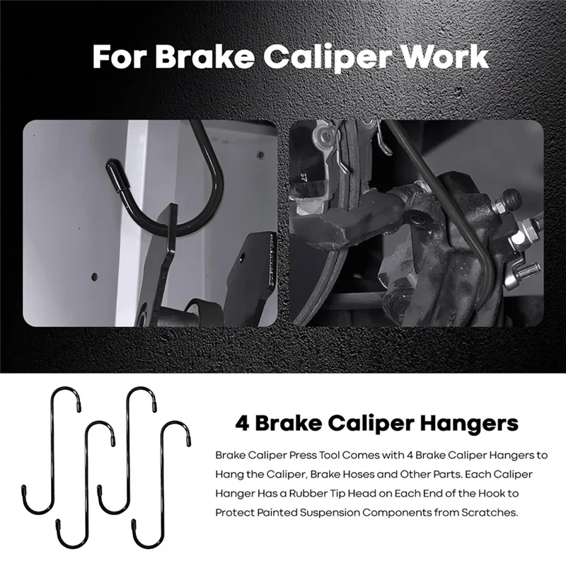 

Carbon Steel Brake Caliper Compression Tool With 4 Hooks, Cali, Carbon Bra Tool, Calper Tool,