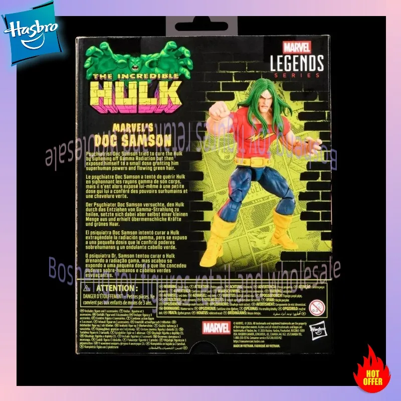 Pre-order Hasbro Marvel Legends 6-inch Action Figure Doc Samson (Green Hulk) Approximately 16 Cm Tall