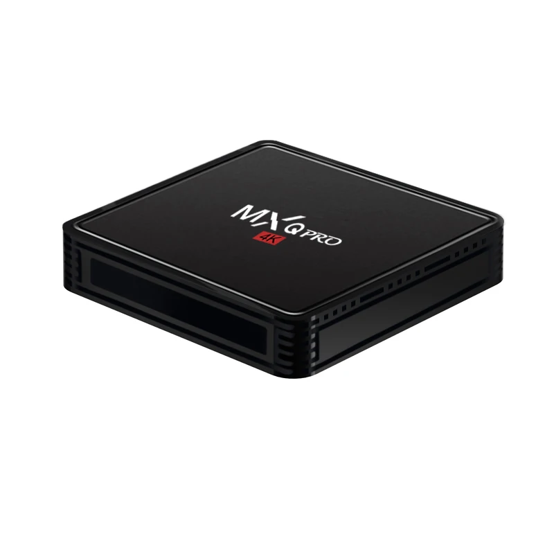 MXQ PRO กล่องสมาร์ททีวี Android s905 ครอบครัว H.265 4K HD 2.4/5G Dual WIFI Video Media Player โฮมเธียเตอร์ทีวีชุดกล่องด้านบน