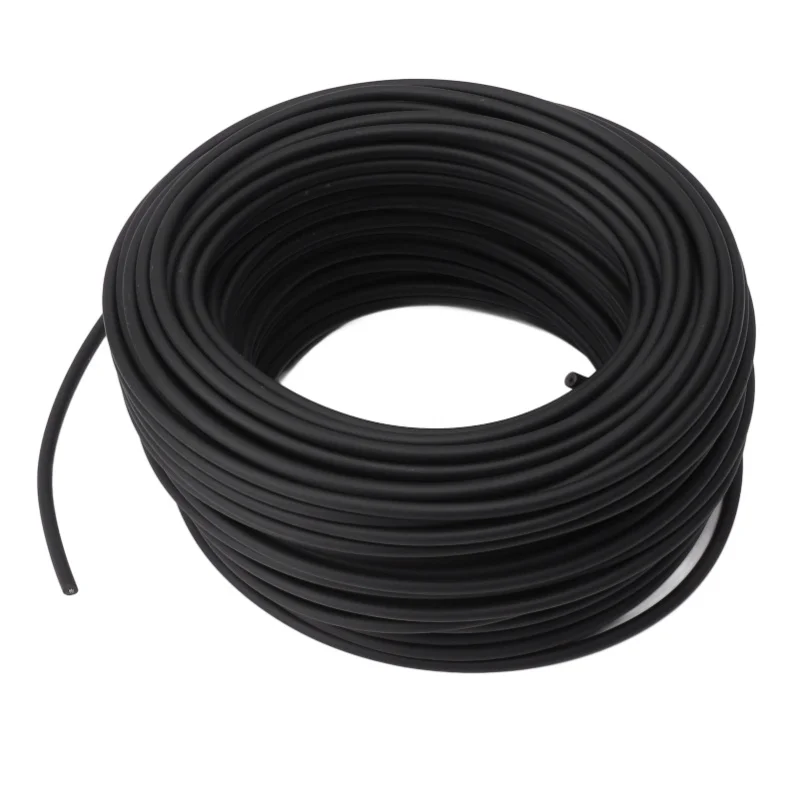 5 مللي متر سياج إلكتروني سلك الجهد العالي سبيكة الداخلية الأساسية مزدوجة معزول نبض كابل لحديقة الزراعة 50 متر/164.0ft