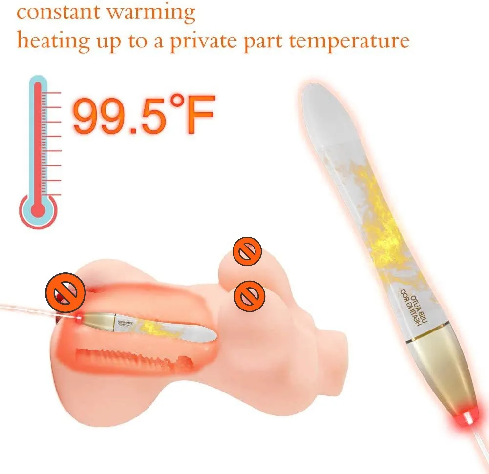 Automatische Temperatuurregeling Verwarmingsstaaf Opladen Mannen Masturbatie Cup Masturbator Accessoires Volwassen Seksproducten