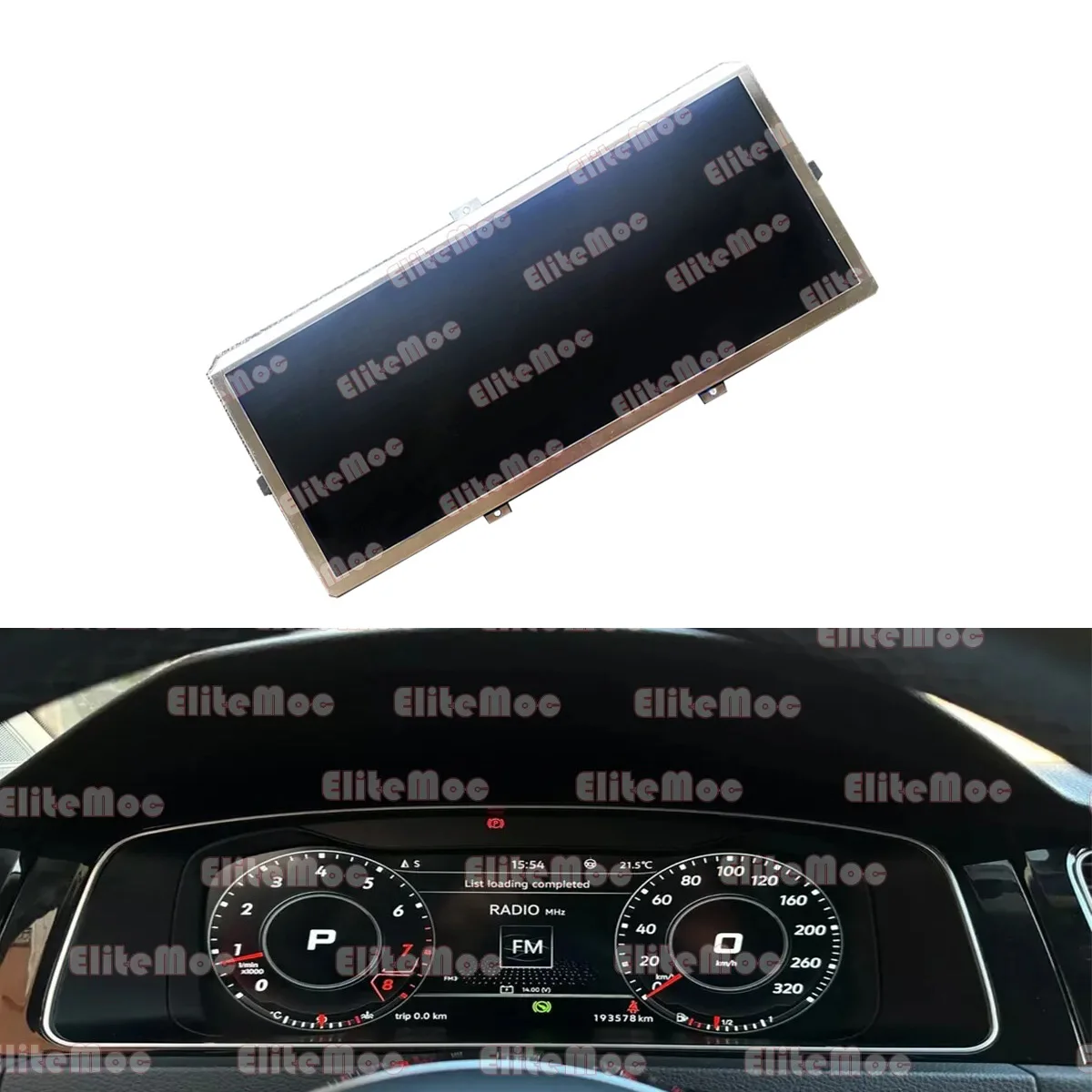 

5G1920740B 12.3" LCD Display Screen for VOLKSWAGEN VW GOLF7 MK7 2013-2019 5G1920856C