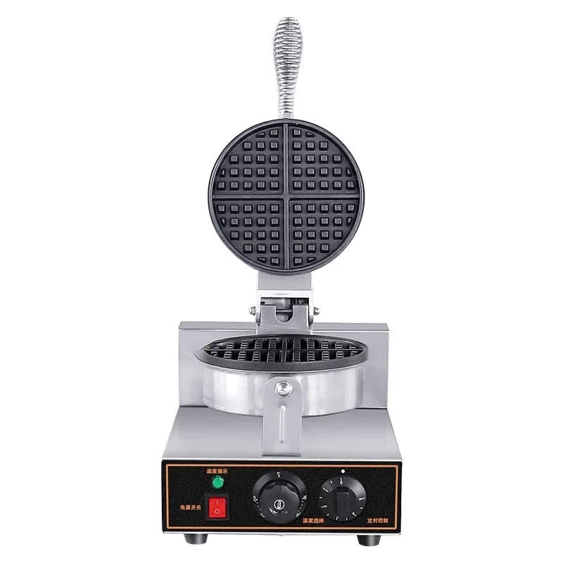 

New process Double Sides Rotating Waffle Maker Two Ovens Professional Waffle Catering Equipment for Street Food