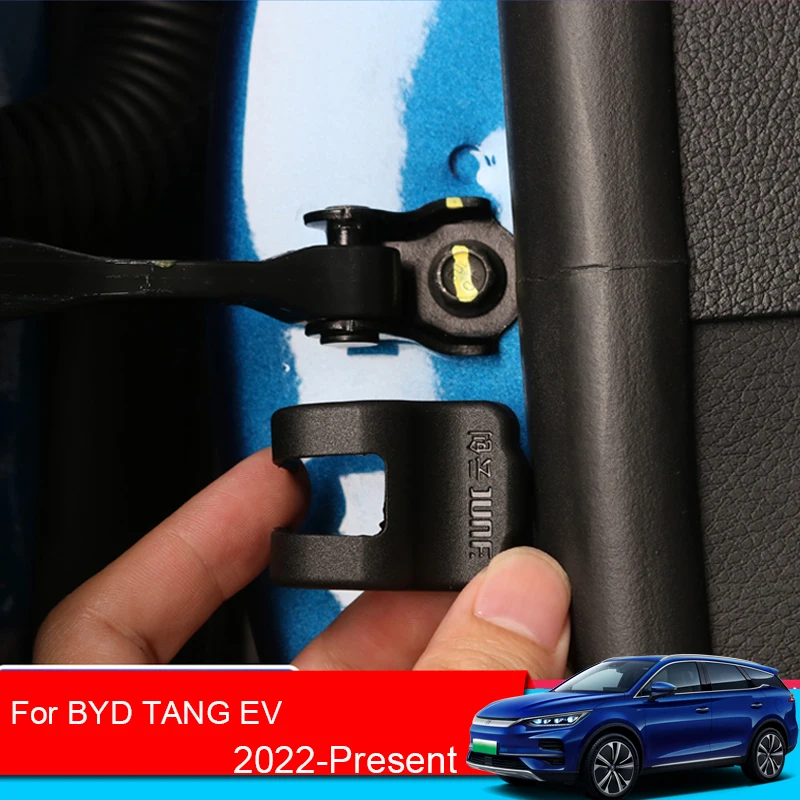 

4pcs/lot Car styling Door Check Arm Protection Cover For BYD TANG EV 2022-2024 Car Door Lock Cover External Auto Accessories