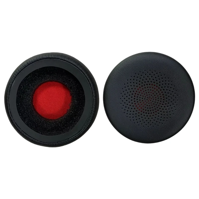 Q6PA Protein Leather Replacement Ear Pad for UH46, Rebuilding Padded Contact Layer Ear Cushions with a Rear Attachment Border