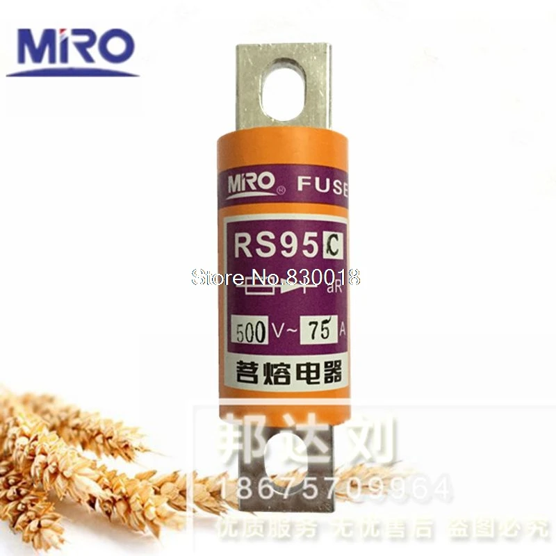 MRO Mingrong RS95C 500V 75A 50A 63A 80A 100A 125A 150A 200A 250A A50QS75-4Y-5PCS/LOT