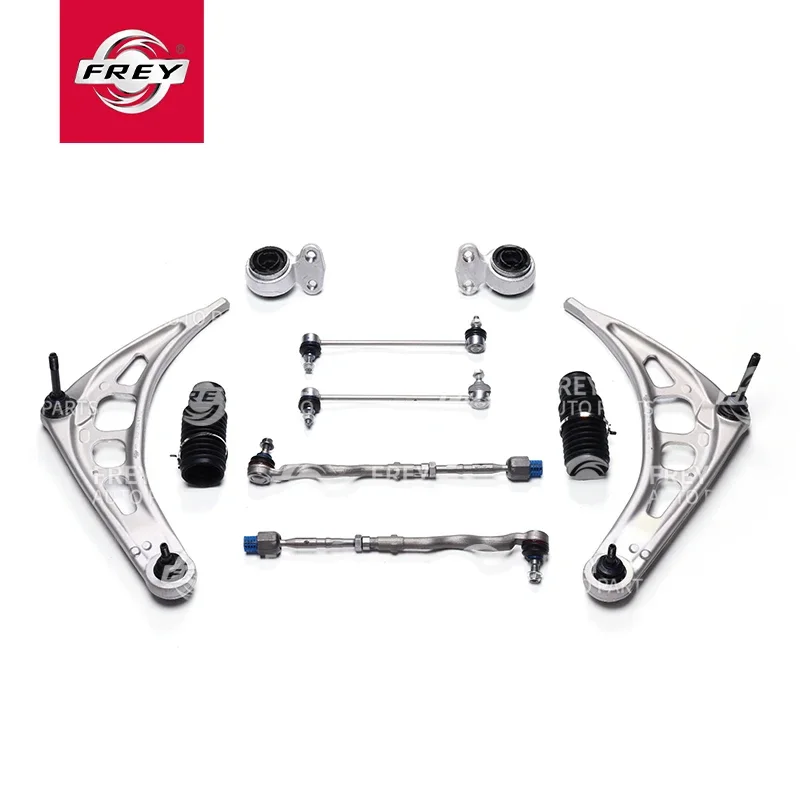 Frey Auto Parts Suspension Kits For BMW E46 Left Right Control Arm Tie Rod End Stabilizer Link