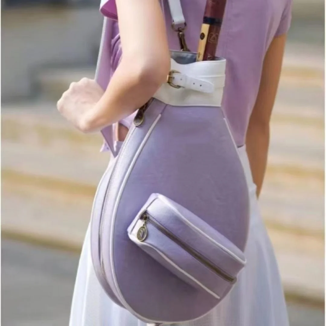 

Теннисная сумка для бадминтона, стильная сумка на одно плечо для взрослых, новый уличный ретро-рюкзак для мужчин, студентов, женщин, спортивная сумка через плечо