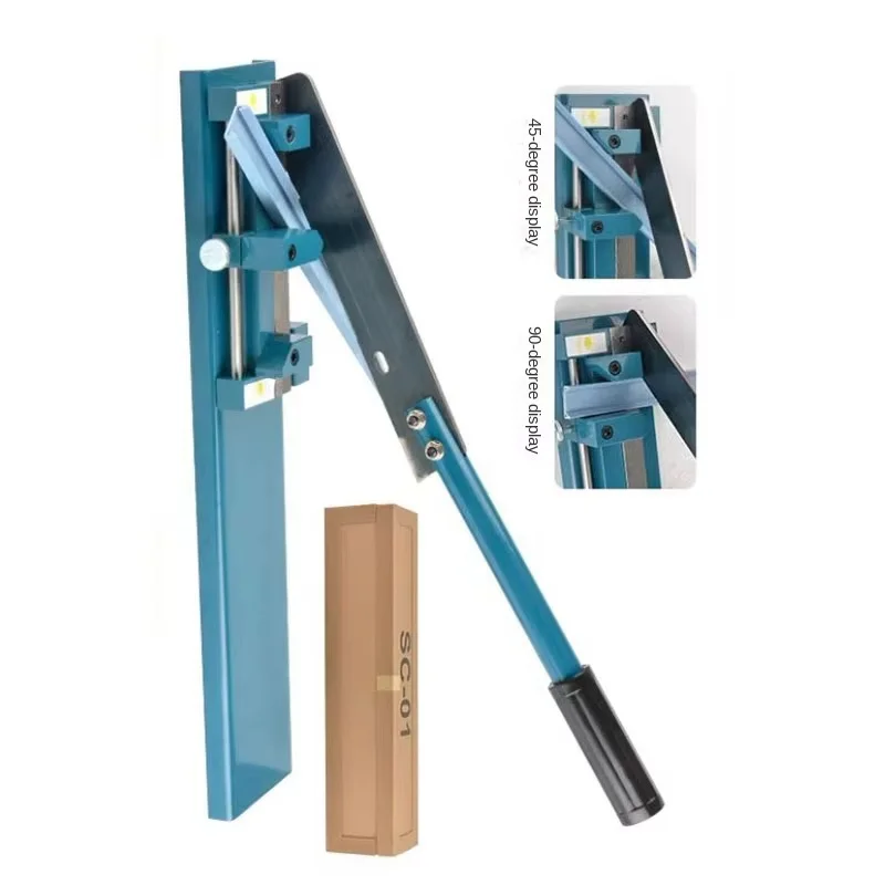 Adjustable PVC Wiring Duct Cutter Manual Wire Groove Cutting Machine Plastic Tube Shears