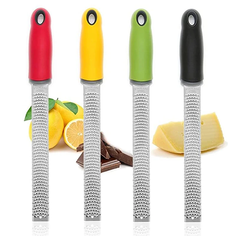 Ralador de limão e queijo - Queijo parmesão, limão, gengibre, alho, chocolate, legumes e frutas - Ferramentas de cozinha
